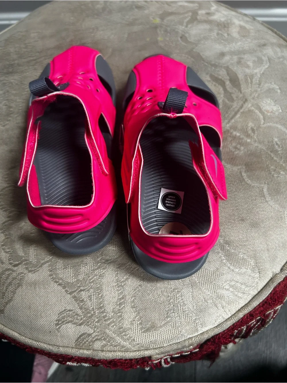 Nike Kids' Sunray Protect 2D Pink Water Shoes Sz 12C